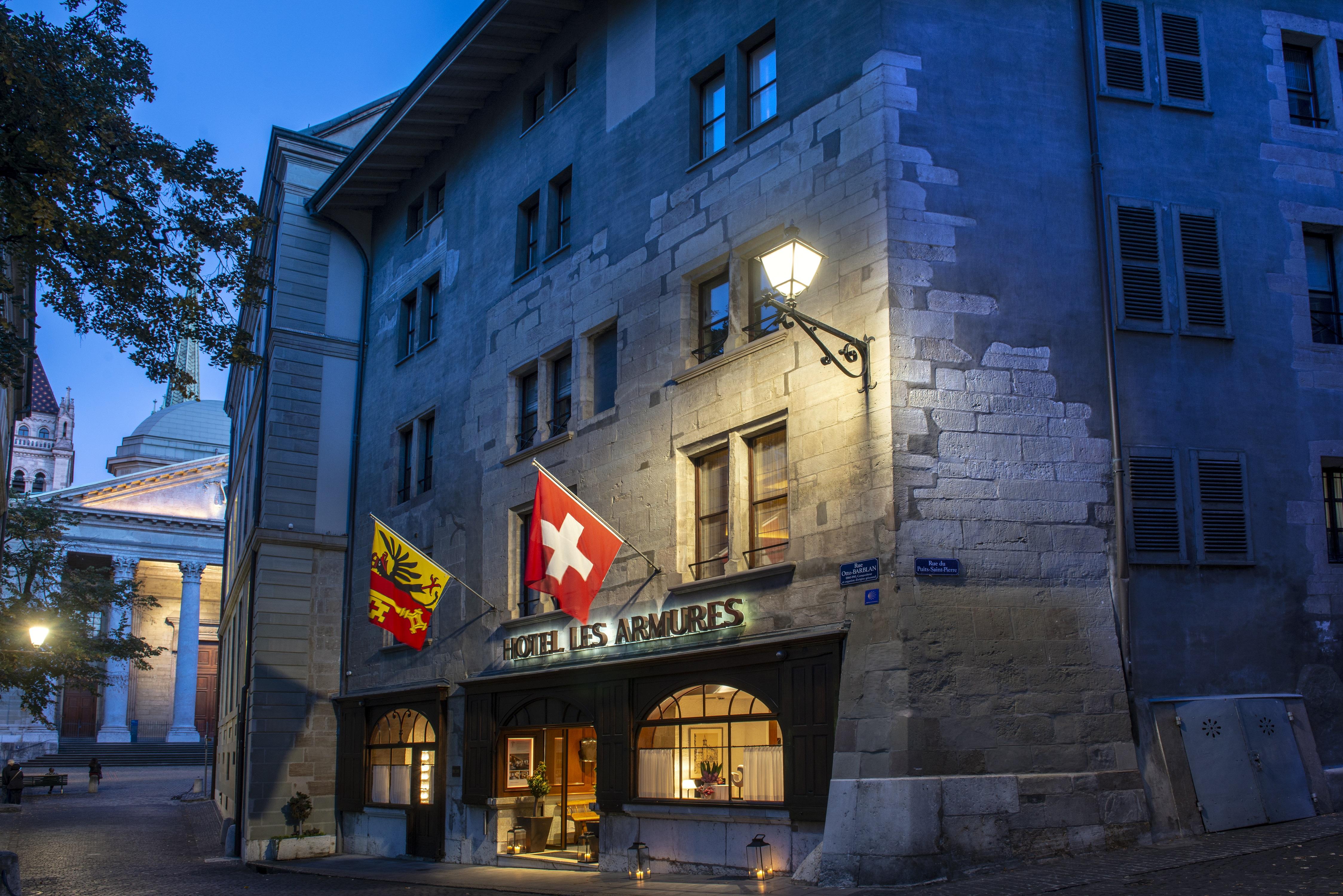 Hotel Les Armures Ginebra Exterior foto
